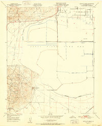preview thumbnail of historical topo map of Kern County, CA in 1951