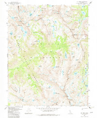 Download a high-resolution, GPS-compatible USGS topo map for Mt Abbot, CA (1982 edition)