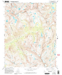 Download a high-resolution, GPS-compatible USGS topo map for Mt Abbot, CA (1994 edition)