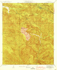 Download a high-resolution, GPS-compatible USGS topo map for Mt Baden-Powell, CA (1940 edition)