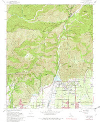 preview thumbnail of historical topo map of Los Angeles County, CA in 1967