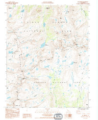 Download a high-resolution, GPS-compatible USGS topo map for Mt Brewer, CA (1994 edition)