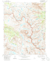 Download a high-resolution, GPS-compatible USGS topo map for Mt Darwin, CA (1985 edition)