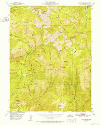 Download a high-resolution, GPS-compatible USGS topo map for Mt Fillmore, CA (1952 edition)