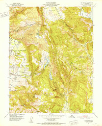 Download a high-resolution, GPS-compatible USGS topo map for Mt George, CA (1952 edition)