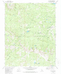 Download a high-resolution, GPS-compatible USGS topo map for Mt Givens, CA (1987 edition)