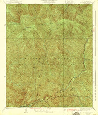 preview thumbnail of historical topo map of Los Angeles County, CA in 1942