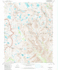 Download a high-resolution, GPS-compatible USGS topo map for Mt Goddard, CA (1986 edition)
