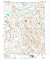 Download a high-resolution, GPS-compatible USGS topo map for Mt Goddard, CA (1994 edition)