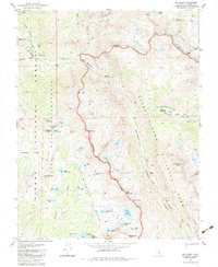 preview thumbnail of historical topo map of Fresno County, CA in 1983