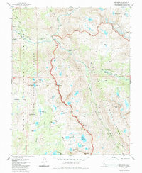Download a high-resolution, GPS-compatible USGS topo map for Mt Henry, CA (1987 edition)