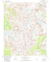 Download a high-resolution, GPS-compatible USGS topo map for Mt Hilgard, CA (1982 edition)