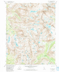 Download a high-resolution, GPS-compatible USGS topo map for Mt Hilgard, CA (1988 edition)