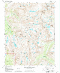 preview thumbnail of historical topo map of Fresno County, CA in 1982