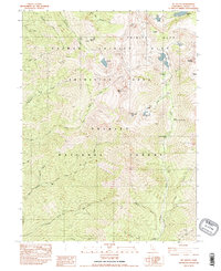 Download a high-resolution, GPS-compatible USGS topo map for Mt Hilton, CA (1982 edition)