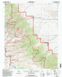 Download a high-resolution, GPS-compatible USGS topo map for Mt Langley, CA (1997 edition)
