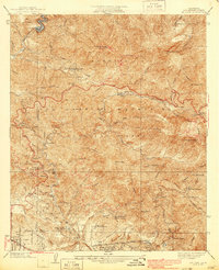 Download a high-resolution, GPS-compatible USGS topo map for Mt Lowe, CA (1939 edition)