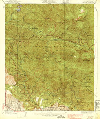 Download a high-resolution, GPS-compatible USGS topo map for Mt Lowe, CA (1939 edition)