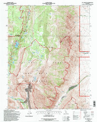 Download a high-resolution, GPS-compatible USGS topo map for Mt Morgan, CA (1997 edition)