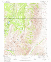 Download a high-resolution, GPS-compatible USGS topo map for Mt Morgan, CA (1982 edition)