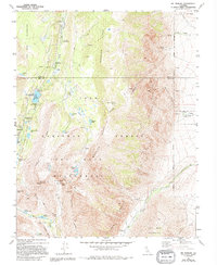 Download a high-resolution, GPS-compatible USGS topo map for Mt Morgan, CA (1994 edition)