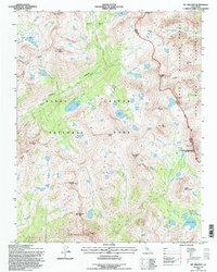 Download a high-resolution, GPS-compatible USGS topo map for Mt Pinchot, CA (1997 edition)