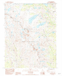 preview thumbnail of historical topo map of Madera County, CA in 1983