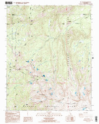 Download a high-resolution, GPS-compatible USGS topo map for Mt Silliman, CA (1995 edition)