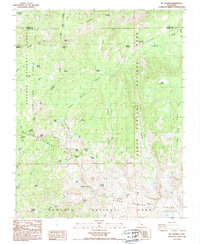 Download a high-resolution, GPS-compatible USGS topo map for Mt Silliman, CA (1988 edition)