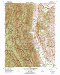 Download a high-resolution, GPS-compatible USGS topo map for Mt Vaca, CA (1969 edition)