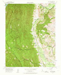 Download a high-resolution, GPS-compatible USGS topo map for Mt Vaca, CA (1963 edition)