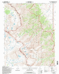 Download a high-resolution, GPS-compatible USGS topo map for Mt Williamson, CA (1997 edition)