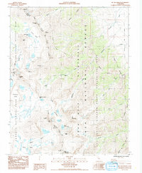 Download a high-resolution, GPS-compatible USGS topo map for Mt Williamson, CA (1985 edition)