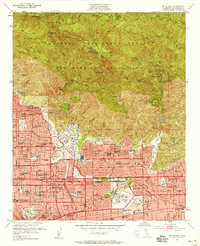 Download a high-resolution, GPS-compatible USGS topo map for Mt Wilson, CA (1958 edition)