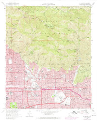Download a high-resolution, GPS-compatible USGS topo map for Mt Wilson, CA (1974 edition)