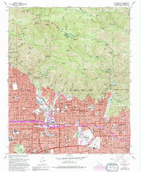 Download a high-resolution, GPS-compatible USGS topo map for Mt Wilson, CA (1994 edition)