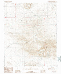 Download a high-resolution, GPS-compatible USGS topo map for Mud Hills, CA (1988 edition)