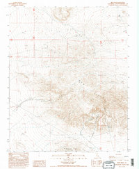 Download a high-resolution, GPS-compatible USGS topo map for Mud Hills, CA (1995 edition)