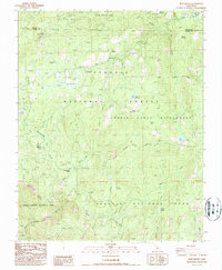 Download a high-resolution, GPS-compatible USGS topo map for Muir Grove, CA (1987 edition)