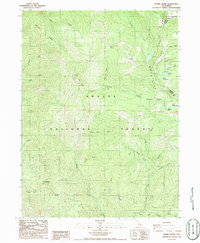 Download a high-resolution, GPS-compatible USGS topo map for Mumbo Basin, CA (1986 edition)