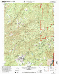Download a high-resolution, GPS-compatible USGS topo map for Murphys, CA (2004 edition)
