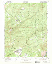 Download a high-resolution, GPS-compatible USGS topo map for Murphys, CA (1970 edition)