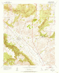 Download a high-resolution, GPS-compatible USGS topo map for Murrieta, CA (1955 edition)