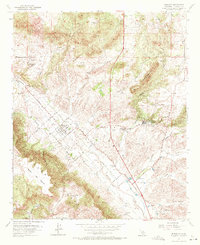 Download a high-resolution, GPS-compatible USGS topo map for Murrieta, CA (1971 edition)