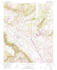 Download a high-resolution, GPS-compatible USGS topo map for Murrieta, CA (1975 edition)