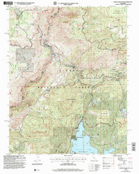 Download a high-resolution, GPS-compatible USGS topo map for Musick Mountain, CA (2007 edition)