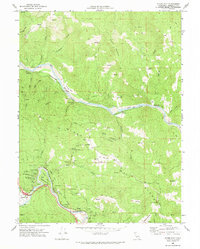 Download a high-resolution, GPS-compatible USGS topo map for Myers Flat, CA (1974 edition)