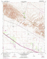 Download a high-resolution, GPS-compatible USGS topo map for Myoma, CA (1991 edition)