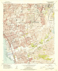 Download a high-resolution, GPS-compatible USGS topo map for National City, CA (1955 edition)