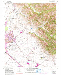 Download a high-resolution, GPS-compatible USGS topo map for Natividad, CA (1991 edition)